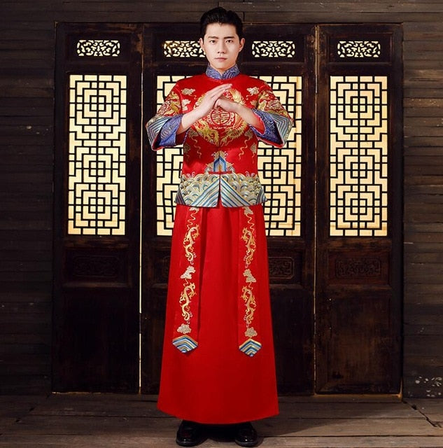 Qun Kua / Groom Outfits - KM5227 - Chinese Wedding