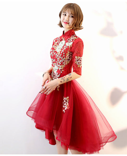 Red Party Dress for Chinese Wedding
