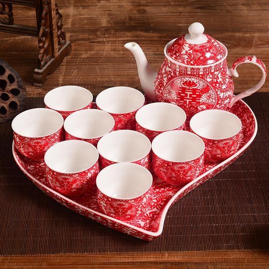 Tea sets, Trays and Cups