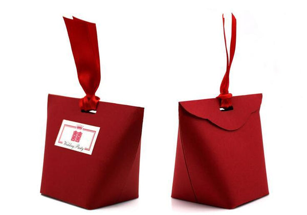 Chinese Traditional Wedding Gift box with Ribbon - TC1 - Chinese Wedding