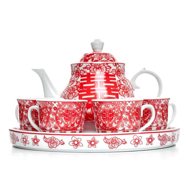 Chinese Wedding Tea Set - Chinese Wedding