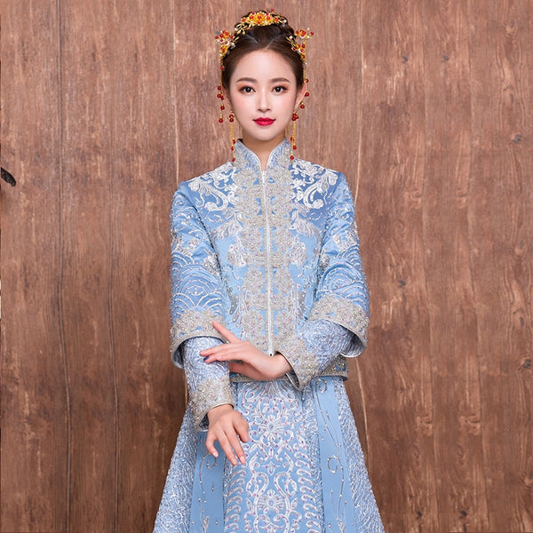Royal Qun Kua - DDP XH33 - Chinese Wedding