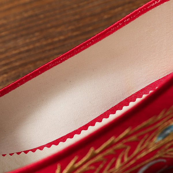 Chinese Wedding Silk Embroidered Shoes - Chinese Wedding