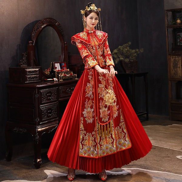 Qun Kua (Plus Size) - AL01 - Chinese Wedding