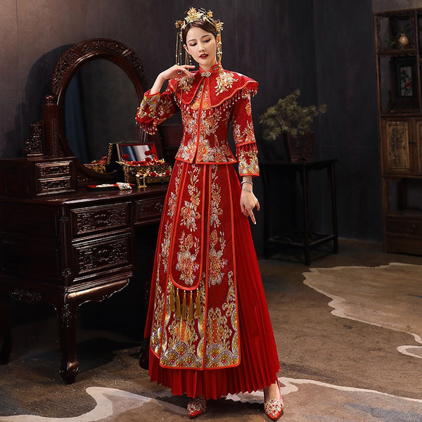Qun Kua (Plus Size) - JY20648 - Chinese Wedding