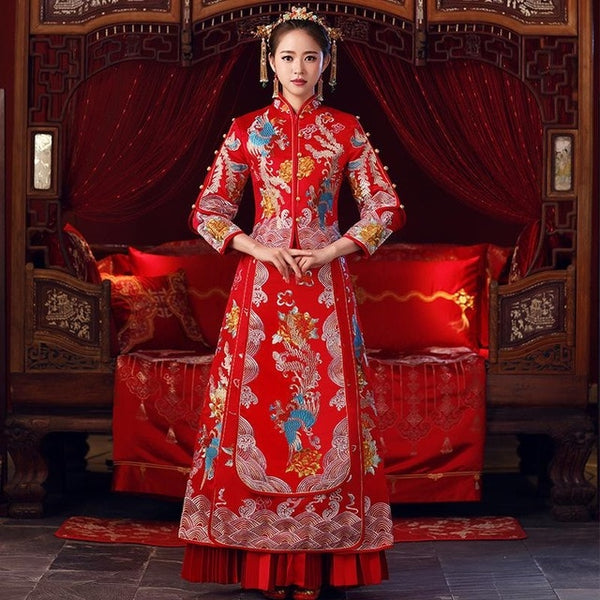 Qun Kua (Plus Size) - QTJY - Chinese Wedding