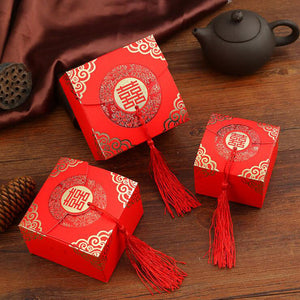 50PCS Gift Box for Chinese Wedding
