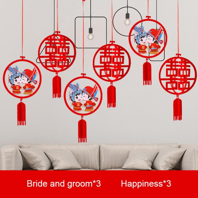 Double Happiness Wedding Decoration for Chinese Wedding