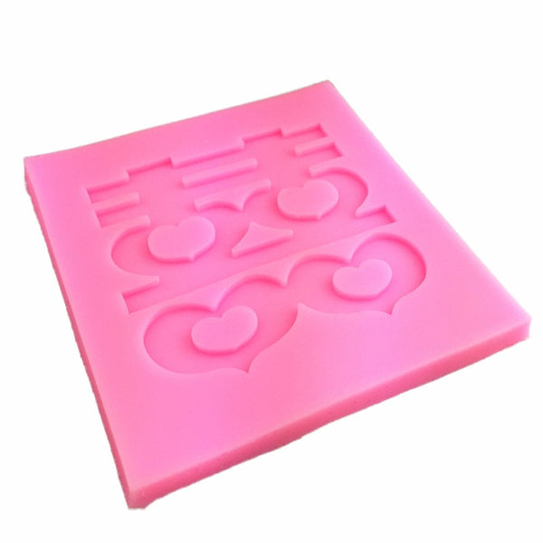 Double Happiness Silicone Mold for Chinese Wedding