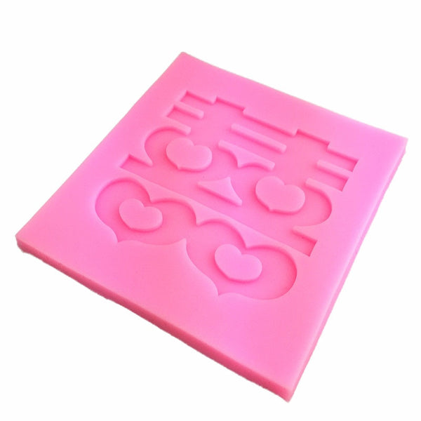 Double Happiness Silicone Mold for Chinese Wedding