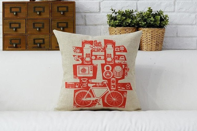 Double Happiness Cushion Cover for Chinese Wedding - Chinese Wedding