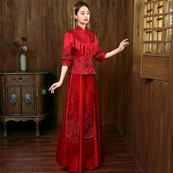 Qun Kua - L01393-KD - Chinese Wedding